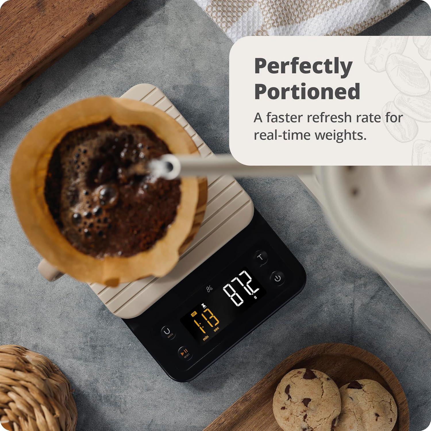 image:imageGreater Goods Electric Gooseneck Kettle and Coffee Scale Designed in St Louis Birch White
