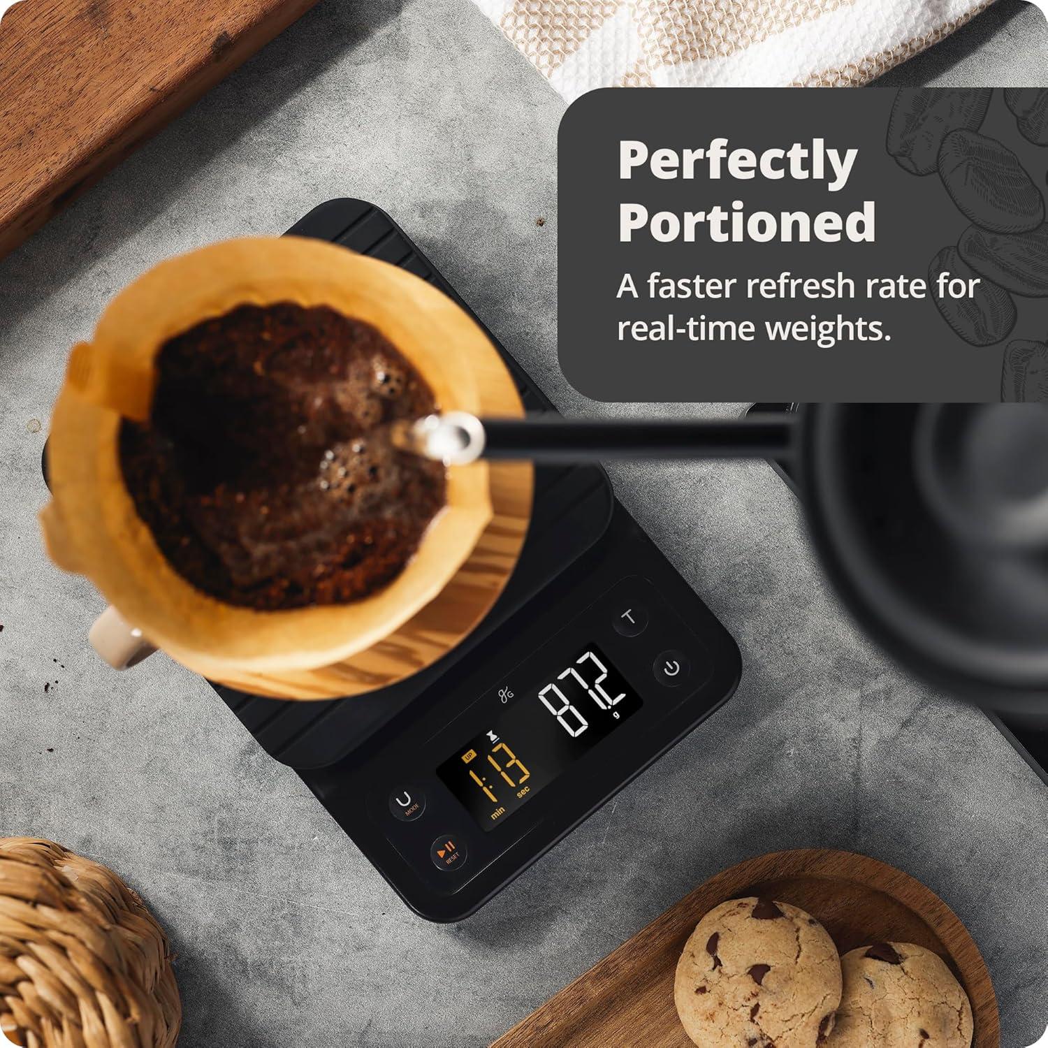 image:imageGreater Goods Electric Gooseneck Kettle and Coffee Scale Designed in St Louis Onyx Black