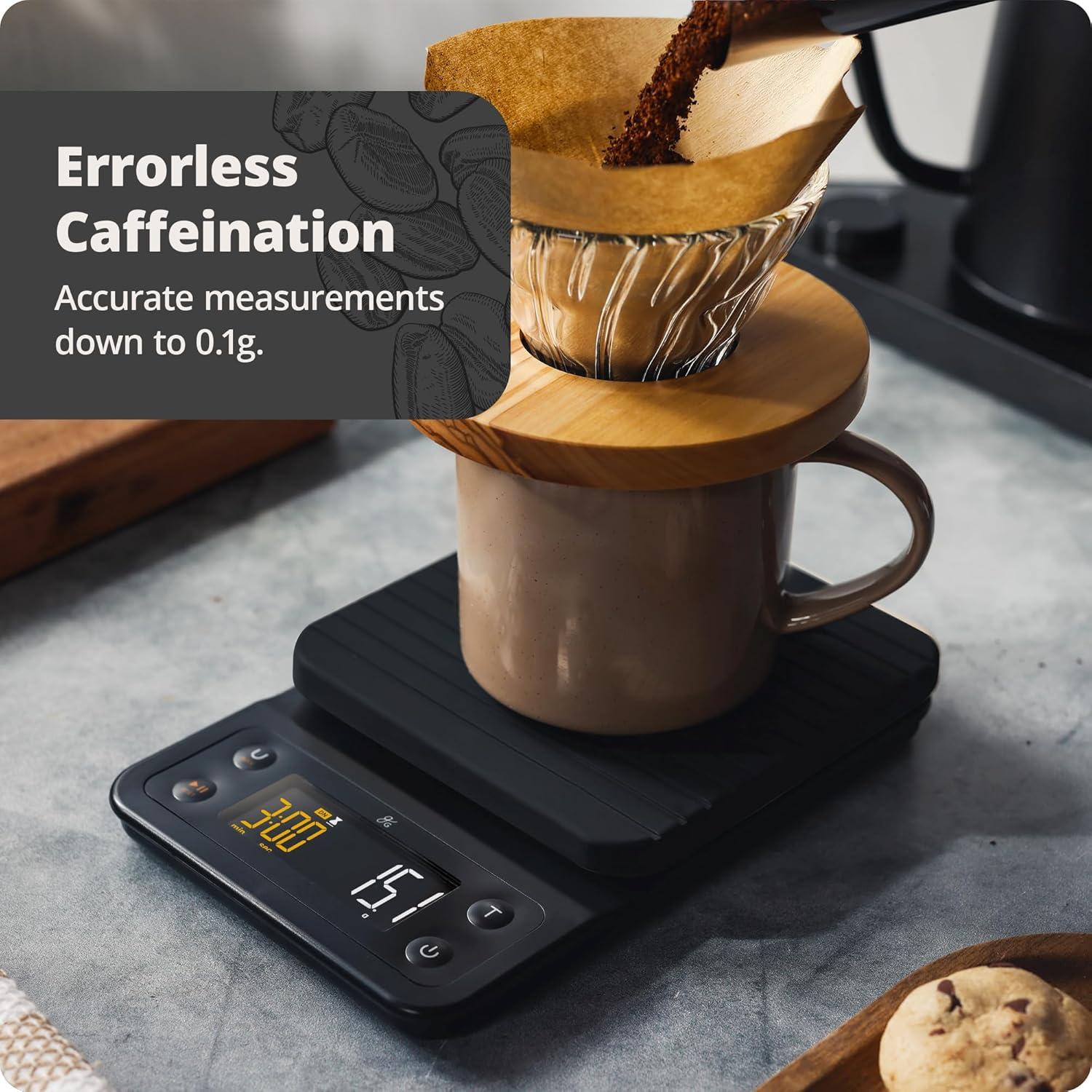 image:imageGreater Goods Electric Gooseneck Kettle and Coffee Scale Designed in St Louis Onyx Black