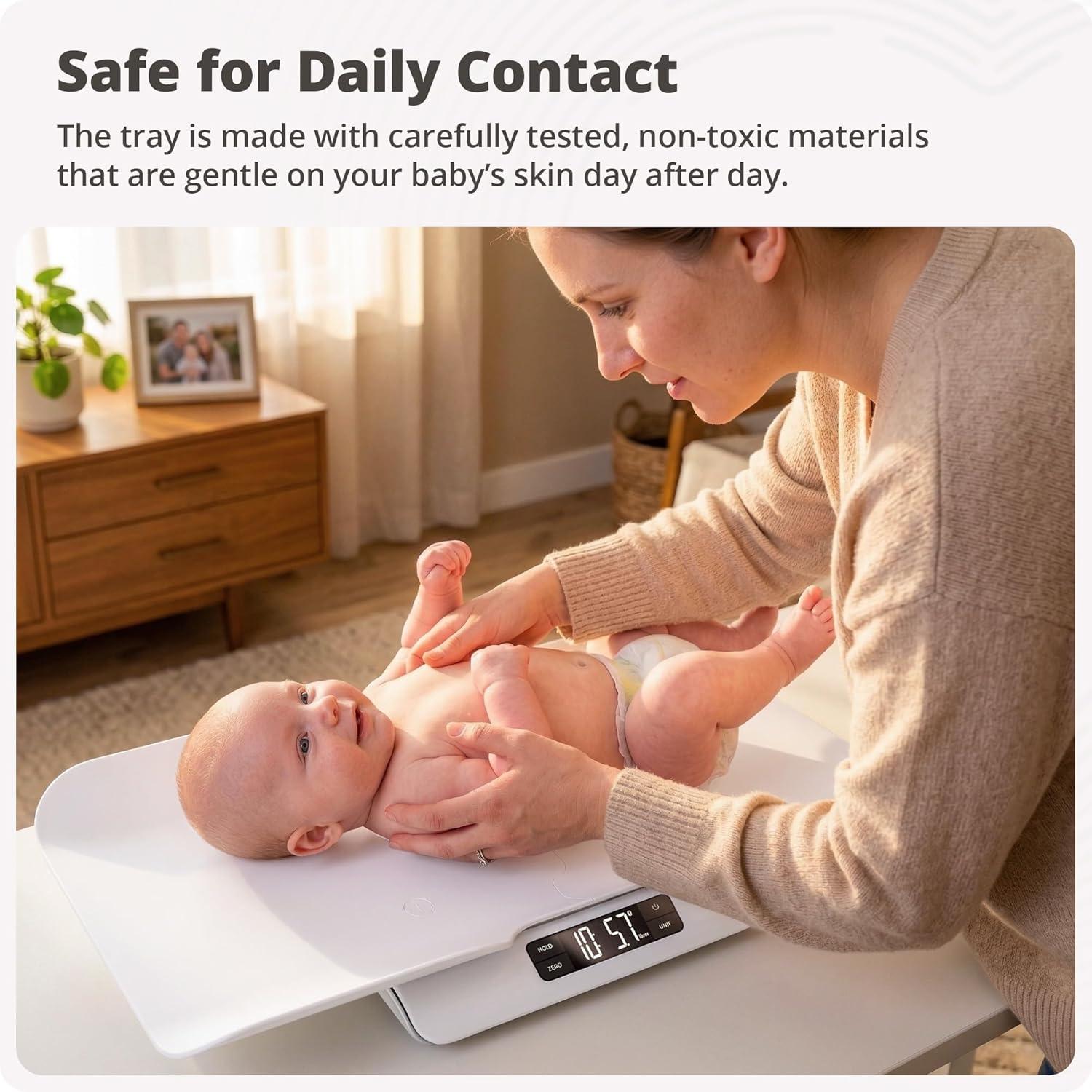 image:imageGreater Goods MedicalGrade Baby Scale FDA Class I Device Digital Infant amp Toddler Scale 01 oz Precision Sensor 2366 lb Range Consistent Readings for Wiggly Babies Skin Contact Tested