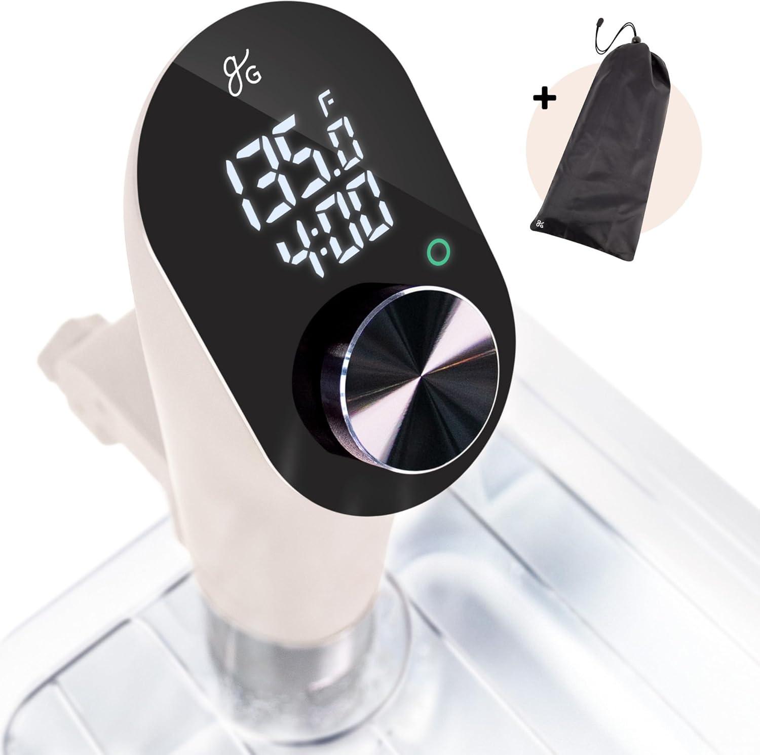 image:imageGreater Goods Nutrition Facts Food Scale Accucheck Smart Scale and Sous Vide Cooker Birch
