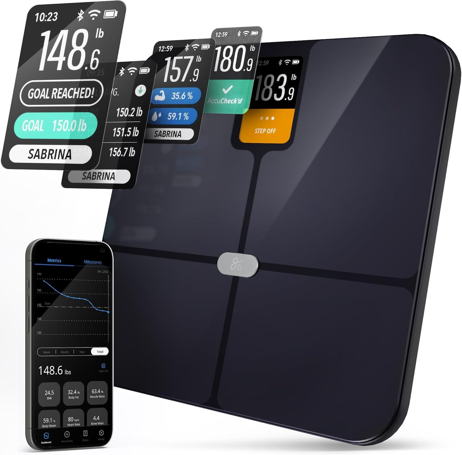 image:imageGreater Goods Nutrition Facts Food Scale Accucheck Smart Scale and Sous Vide Cooker Birch