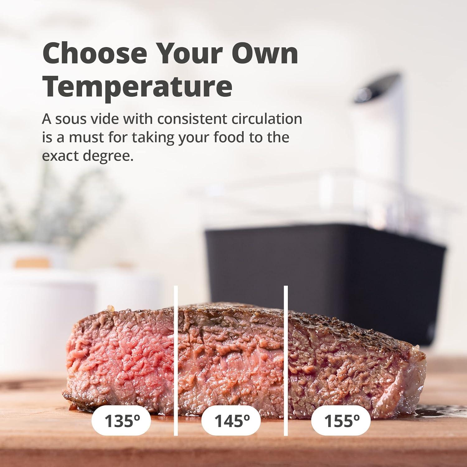 image:imageGreater Goods Savvy Ceramic Nonstick Cookware Set 10 Piece Kit and Sous Vide Machine Birch White
