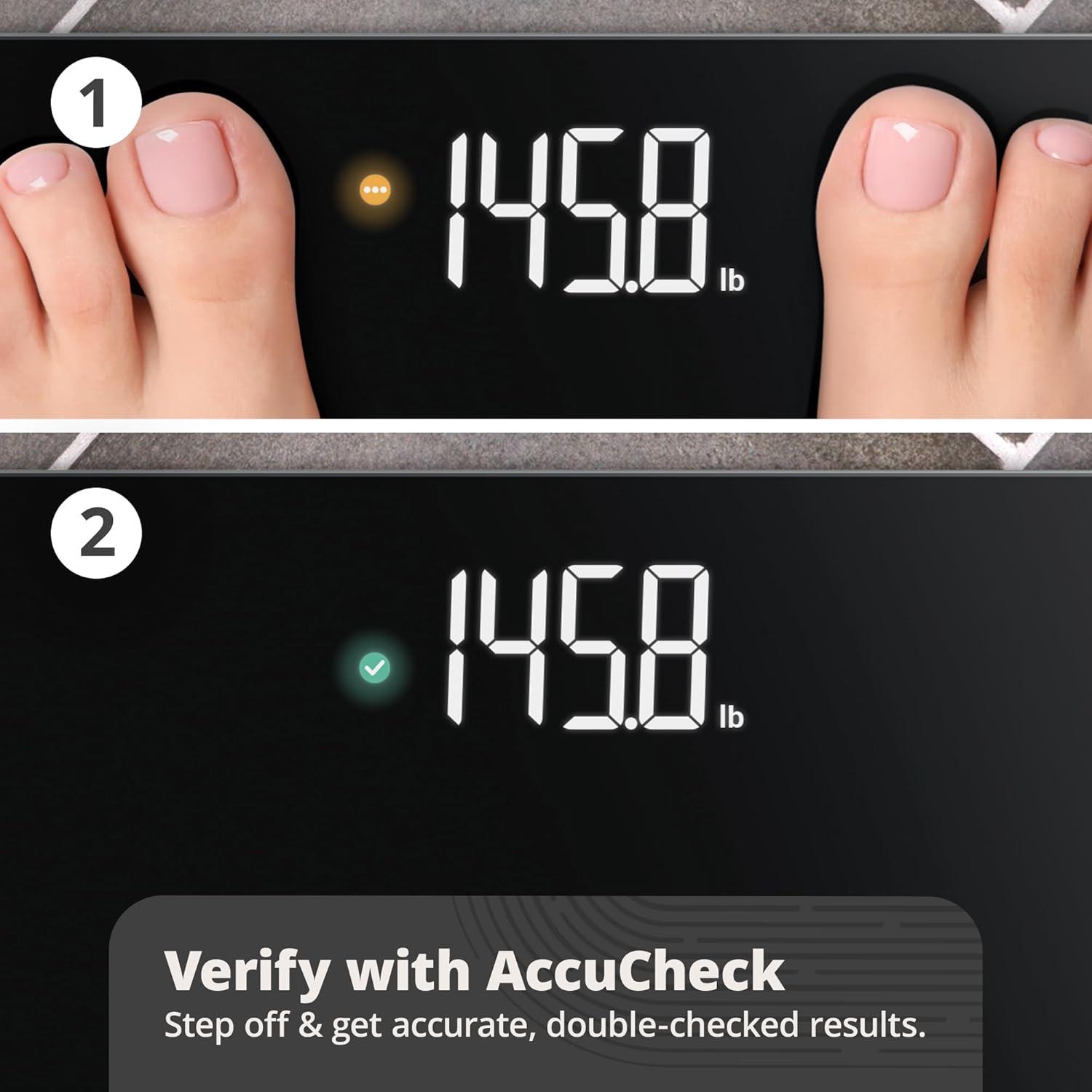 image:imageGreater Goods Smart Scale Track Your Weight Loss Journey with Verified Accuracy amp Smart GoalBased Monitoring WiFi amp Bluetooth SyncBlack