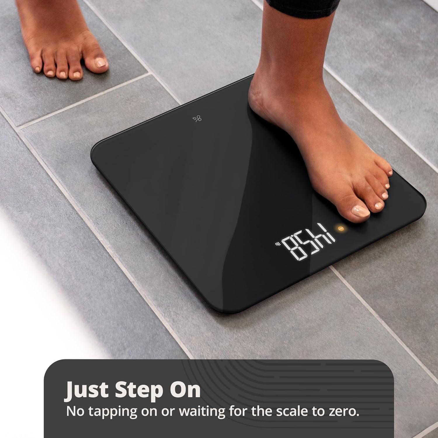 image:imageGreater Goods Smart Scale Track Your Weight Loss Journey with Verified Accuracy amp Smart GoalBased Monitoring WiFi amp Bluetooth SyncBlack