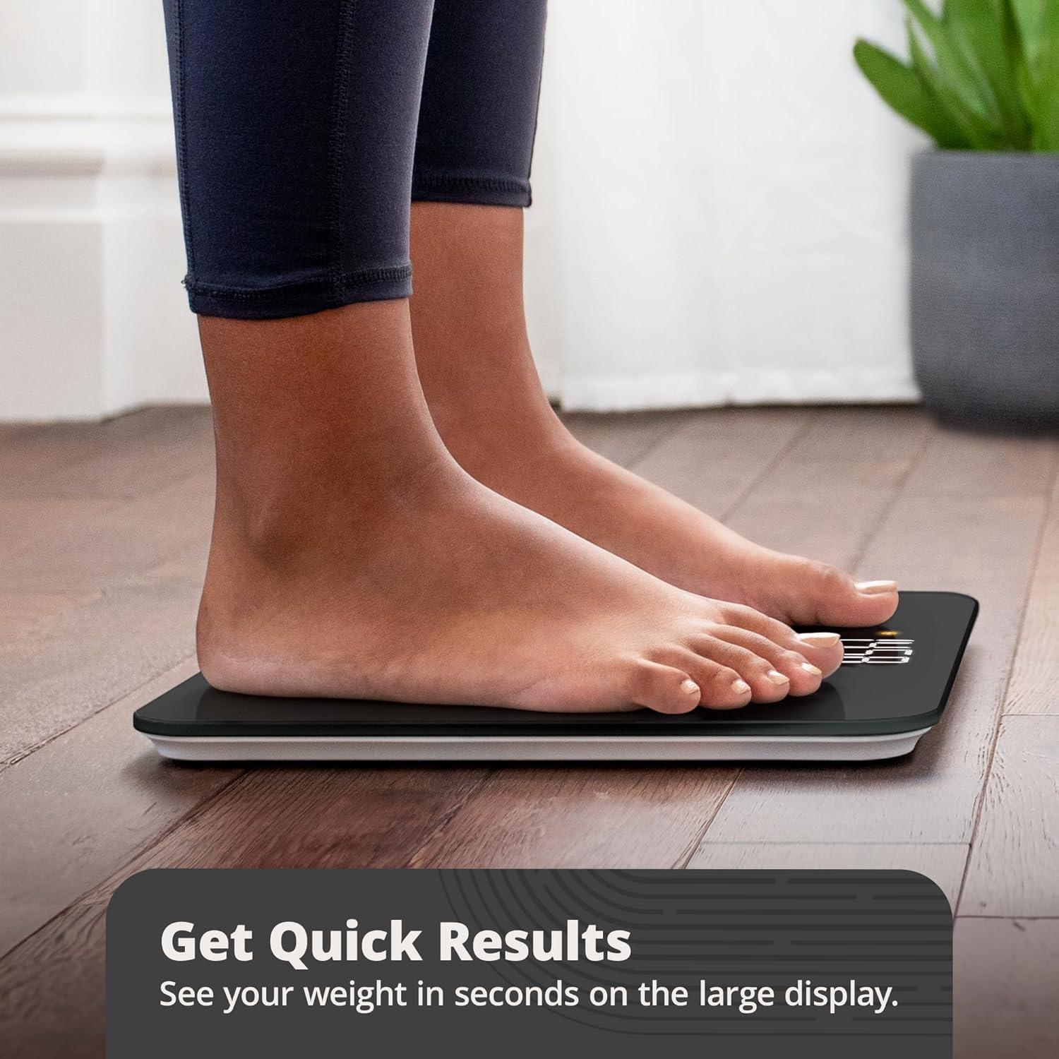 image:imageGreater Goods Smart Scale Track Your Weight Loss Journey with Verified Accuracy amp Smart GoalBased Monitoring WiFi amp Bluetooth SyncBlack
