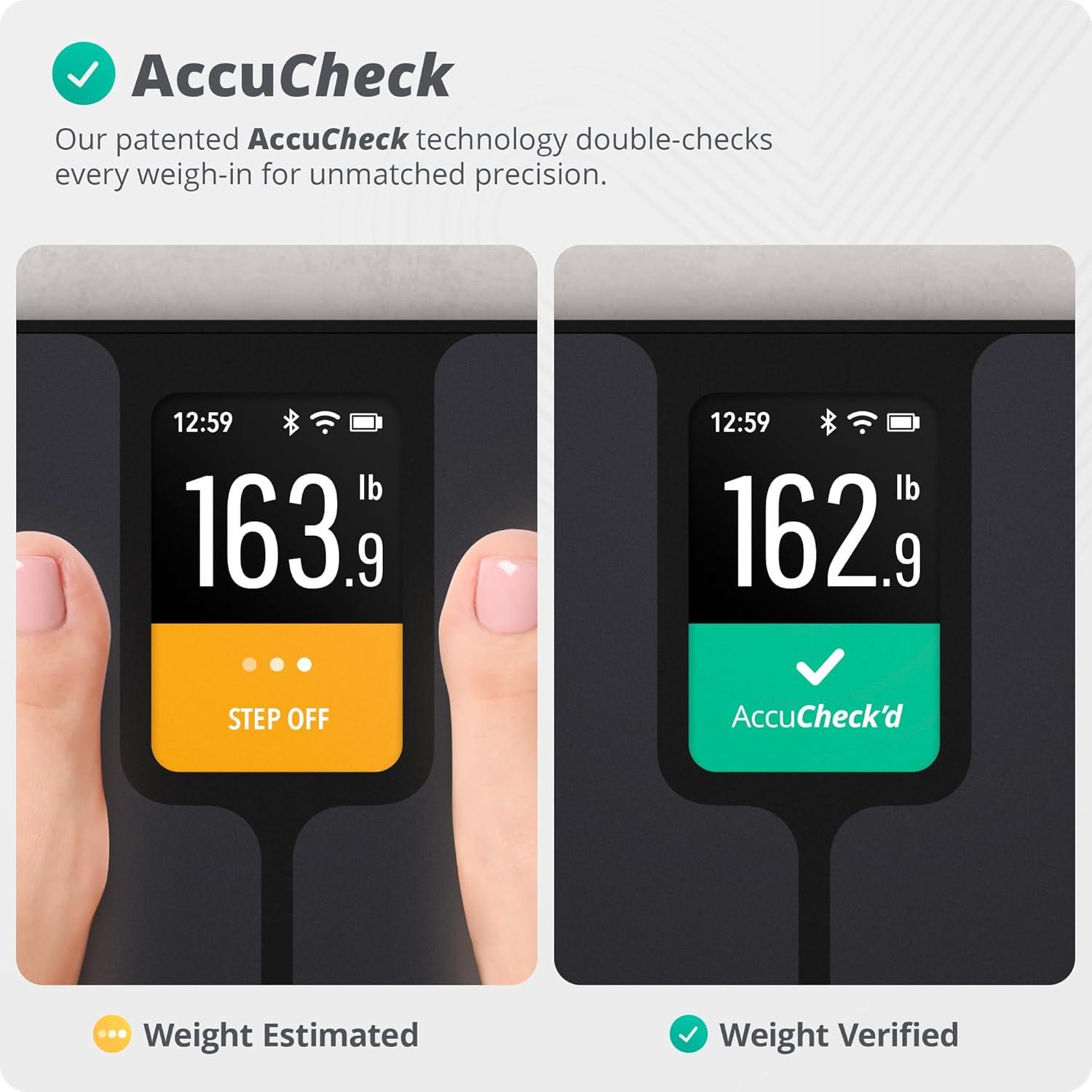 image:imageGreater Goods Smart Scale Track Your Weight Loss Journey with Verified Accuracy amp Smart GoalBased Monitoring WiFi amp Bluetooth SyncBlack Smart Scale