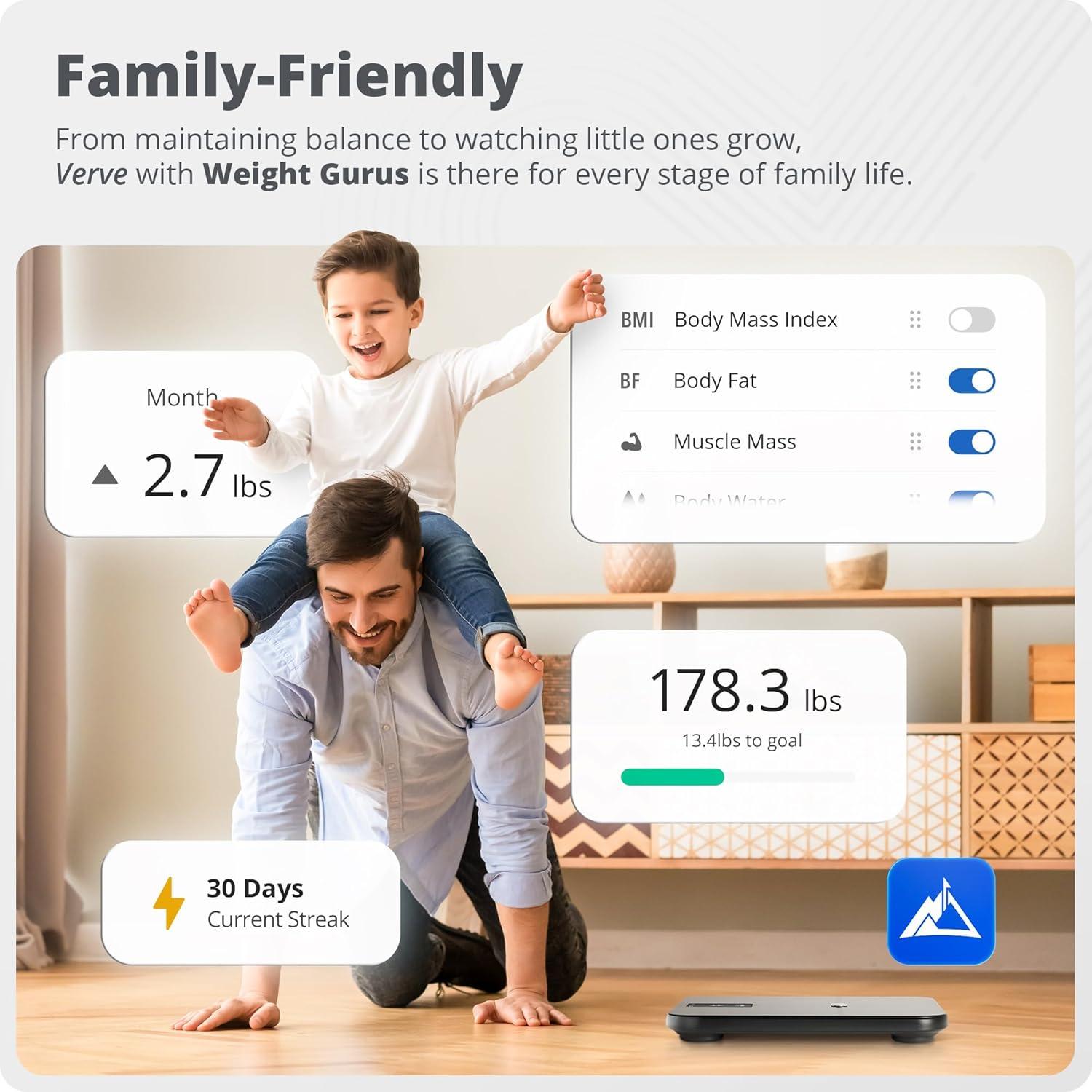image:imageGreater Goods Smart Scale Track Your Weight Loss Journey with Verified Accuracy amp Smart GoalBased Monitoring WiFi amp Bluetooth SyncBlack Smart Scale