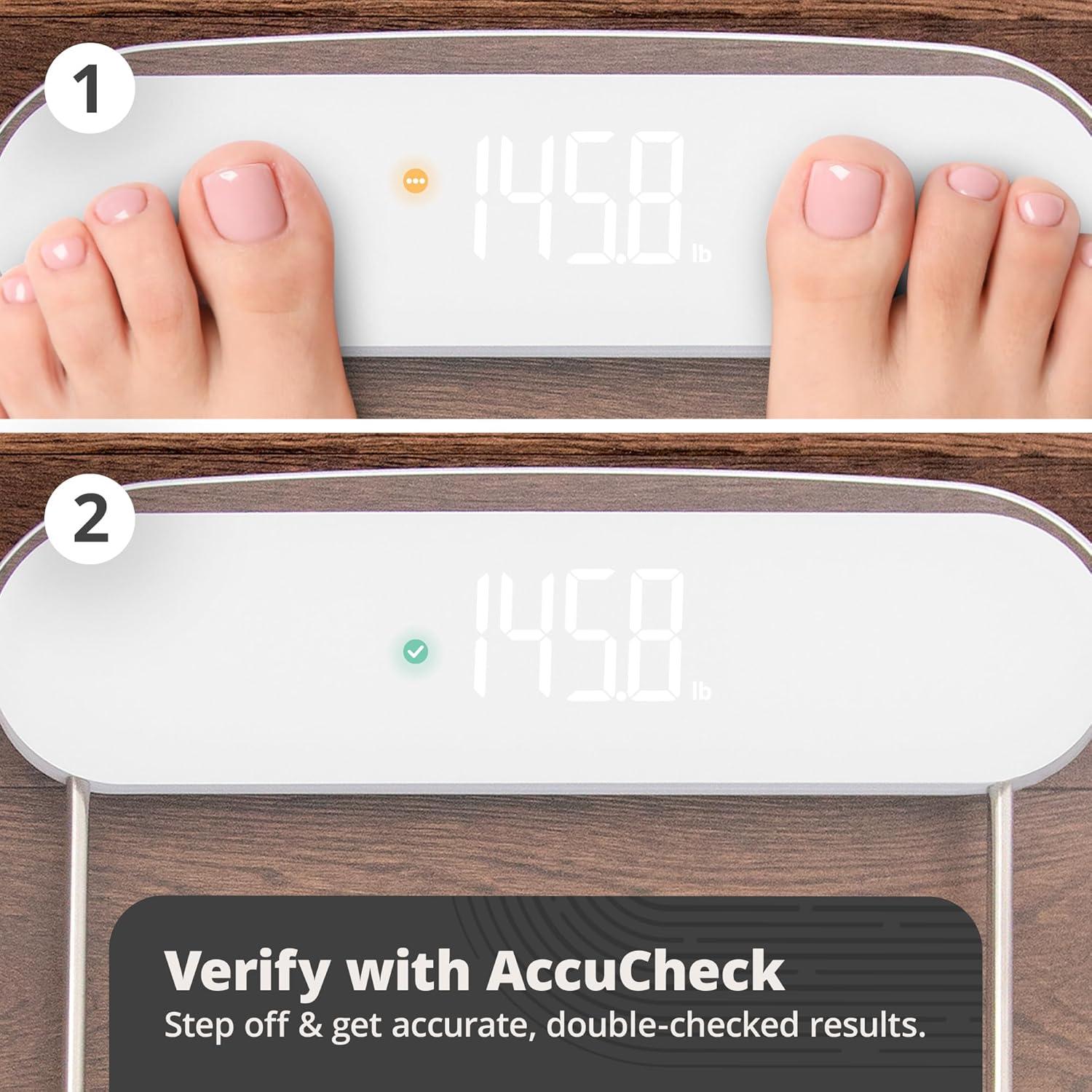 image:imageGreater Goods Smart Scale Track Your Weight Loss Journey with Verified Accuracy amp Smart GoalBased Monitoring WiFi amp Bluetooth SyncClear