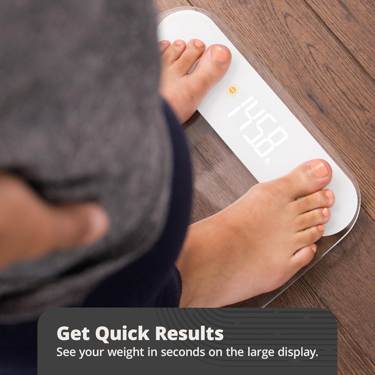 image:imageGreater Goods Smart Scale Track Your Weight Loss Journey with Verified Accuracy amp Smart GoalBased Monitoring WiFi amp Bluetooth SyncClear