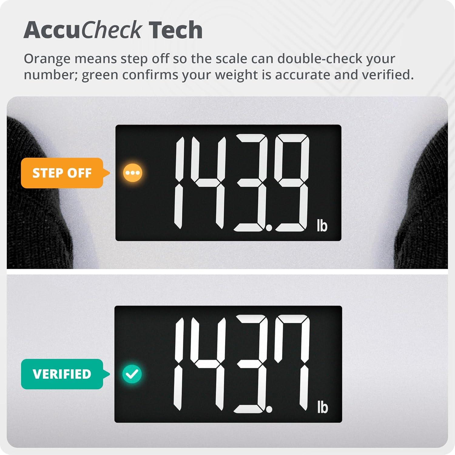 image:imageGreater Goods Smart Scale Track Your Weight Loss Journey with Verified Accuracy amp Smart GoalBased Monitoring WiFi amp Bluetooth SyncPearl Gray