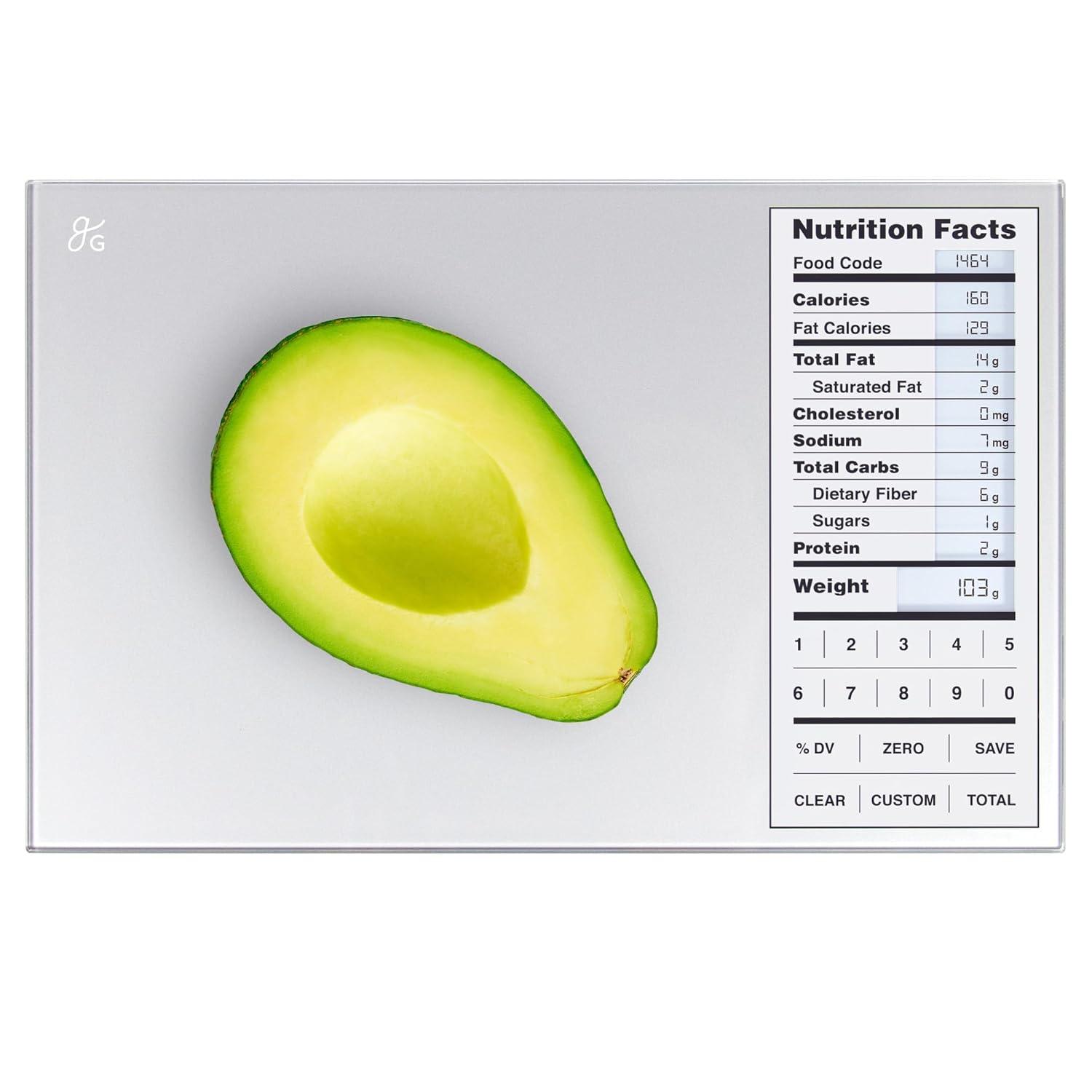image:imageGreater Goods Verve Smart Scale with Accucheck and Nutrition Facts Food Scale for Meal Prep Designed in St Louis BlackGray