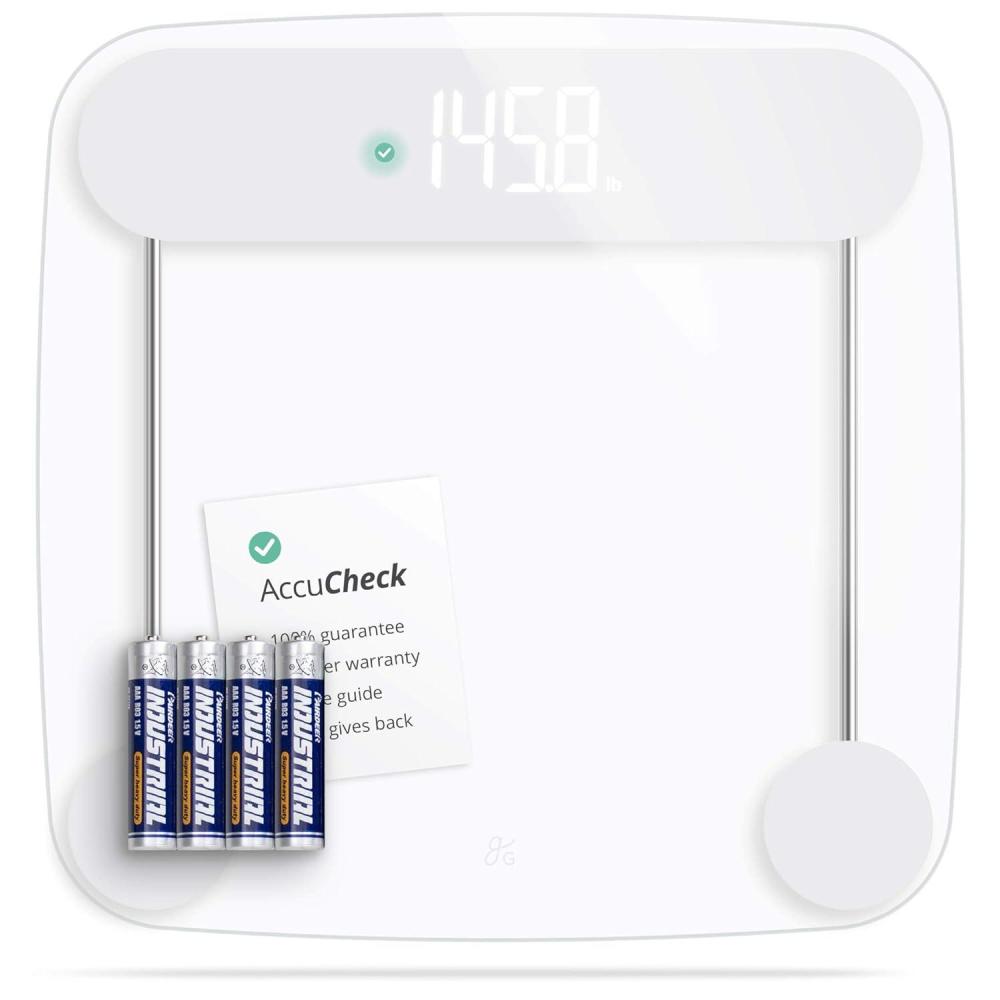 image:imageGreater Goods Smart Scale Track Your Weight Loss Journey with Verified Accuracy amp Smart GoalBased Monitoring WiFi amp Bluetooth SyncClear