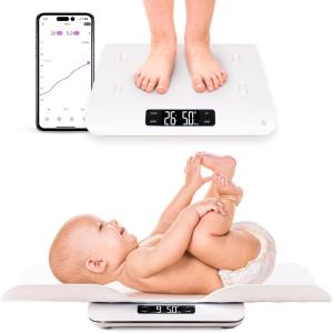 image:imageGreater Goods MedicalGrade Baby Scale  FDA Class I Device Digital Infant amp Toddler Scale 01 oz Precision Sensor 2366 lb Range Consistent Readings for Wiggly Babies Skin Contact Tested