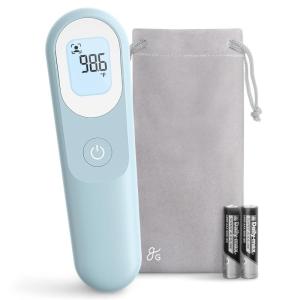 image:imageGreater Goods NoTouch Infrared Digital Thermometer for Adults Kids and Babies Forehead Thermometer with Ergonomic Grip Fever Alarm Powder BluePowder Blue