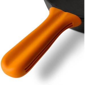 image:imageGreater Goods Silicone Handle Cover Designed for Greater Goods Cast Iron Skillet and Griddle Pumpkin OrangePumpkin Orange