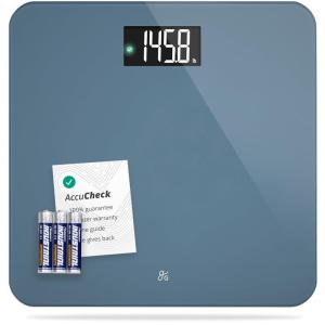image:imageGreater Goods Smart Scale  Track Your Weight Loss Journey with Verified Accuracy amp Smart GoalBased Monitoring  WiFi amp Bluetooth SyncStone Blue