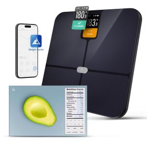 image:imageGreater Goods Verve Smart Scale with Accucheck and Nutrition Facts Food Scale for Meal Prep Designed in St Louis BlackStone Blue