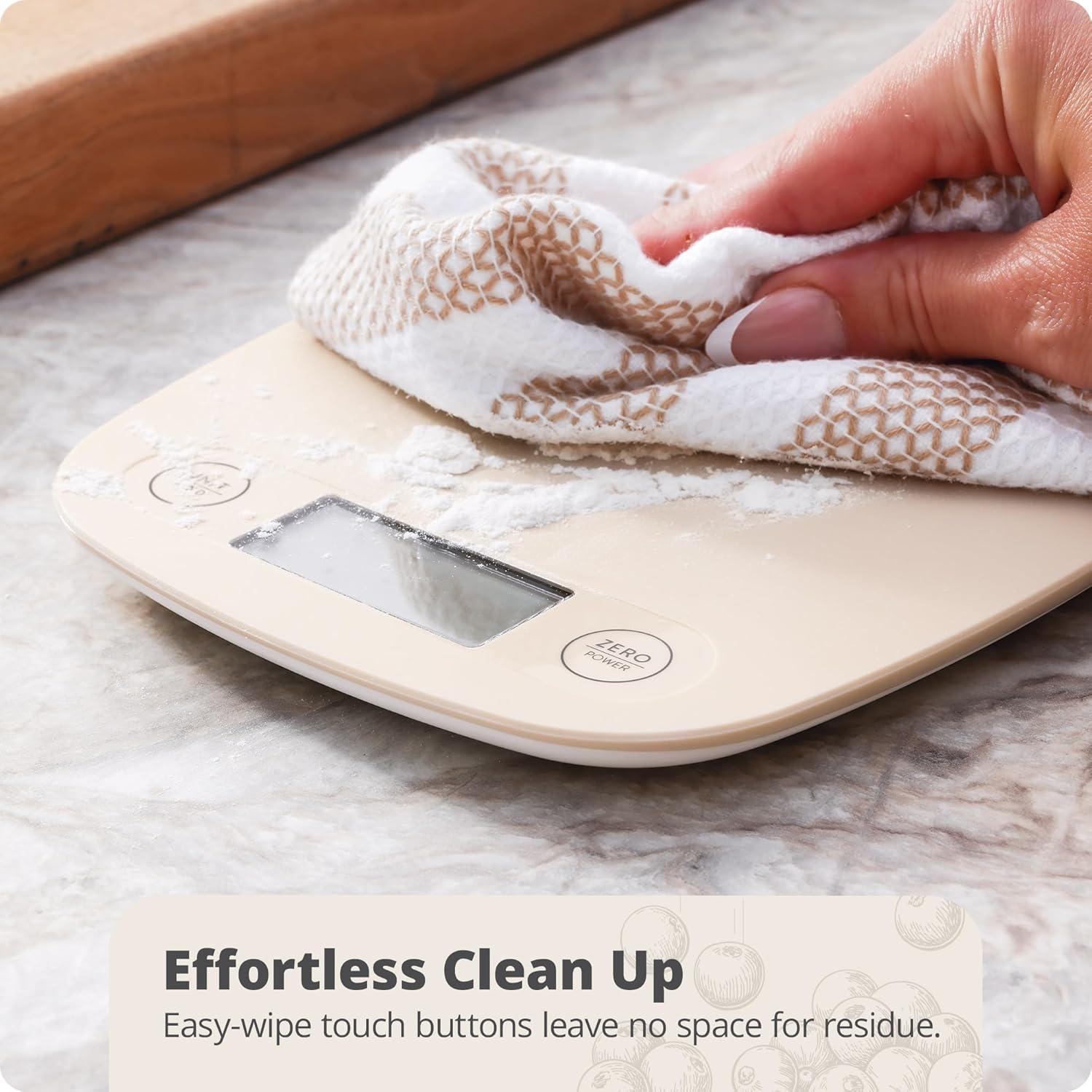 image:imageGreater Goods Food Scale Digital Kitchen Scale 1g Precision EasyTare amp Quick Conversion Slim Compact Design Durable amp Portable Ideal for Cooking Baking amp Meal PrepBirch