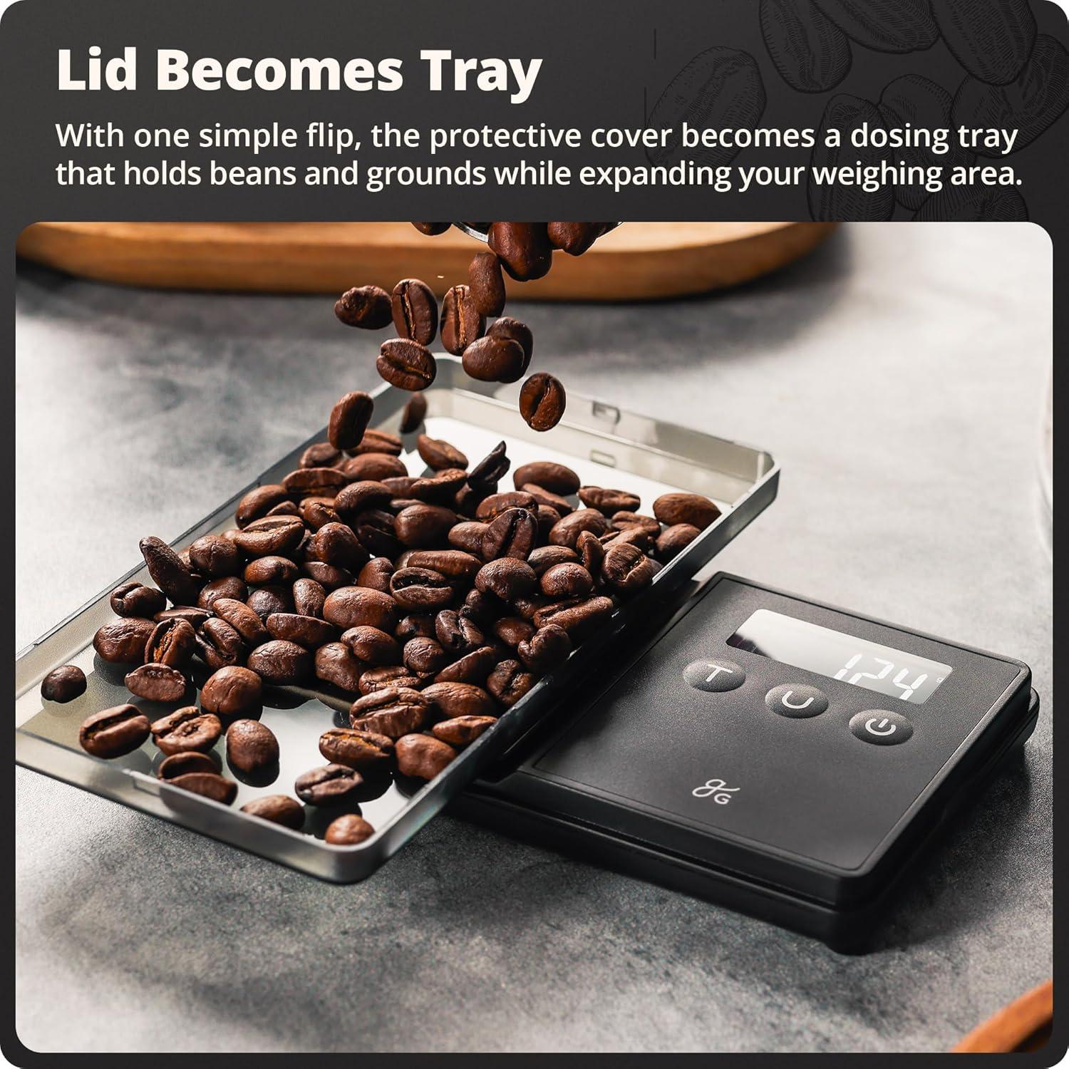 image:imageGreater Goods Precision Pocket Scale 300 x 001g Digital Milligrams Scale with 6 Units for Jewelry Coins Herbs Food and Small Precise ThingsEspresso Scale 01g
