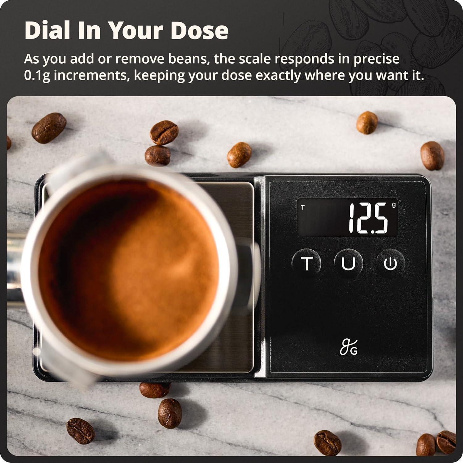 image:imageGreater Goods Precision Pocket Scale 300 x 001g Digital Milligrams Scale with 6 Units for Jewelry Coins Herbs Food and Small Precise ThingsEspresso Scale 01g