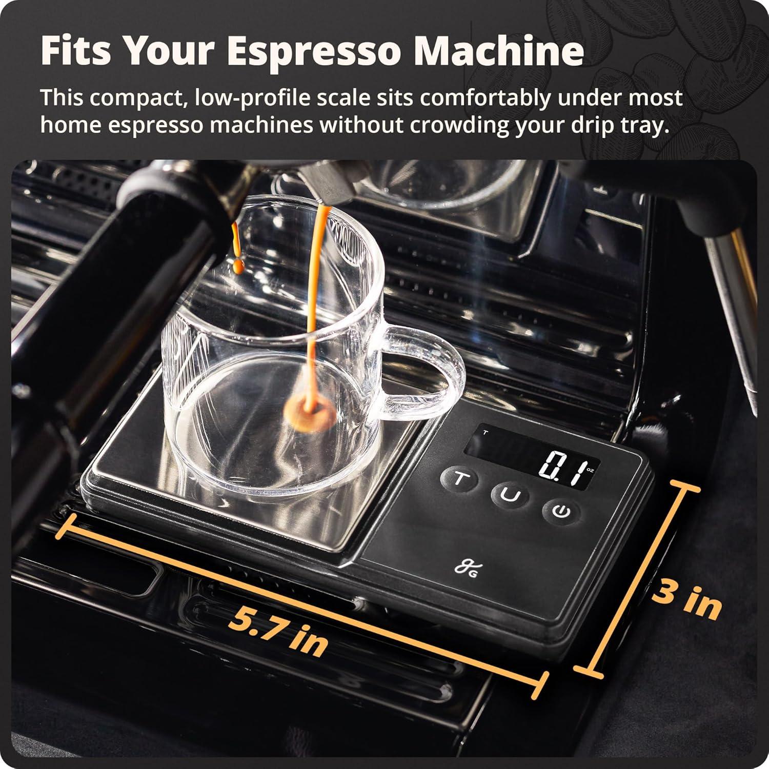 image:imageGreater Goods Precision Pocket Scale 300 x 001g Digital Milligrams Scale with 6 Units for Jewelry Coins Herbs Food and Small Precise ThingsEspresso Scale 01g