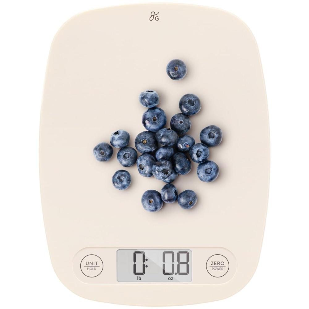 image:imageGreater Goods Food Scale Digital Kitchen Scale 1g Precision EasyTare amp Quick Conversion Slim Compact Design Durable amp Portable Ideal for Cooking Baking amp Meal PrepBirch