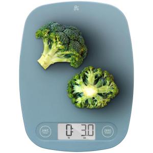image:imageGreater Goods Food Scale  Digital Kitchen Scale 1g Precision EasyTare amp Quick Conversion Slim Compact Design Durable amp Portable  Ideal for Cooking Baking amp Meal PrepStone Blue