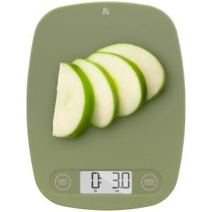 image:imageGreater Goods Food Scale  Digital Kitchen Scale 1g Precision EasyTare amp Quick Conversion Slim Compact Design Durable amp Portable  Ideal for Cooking Baking amp Meal PrepMoss Green